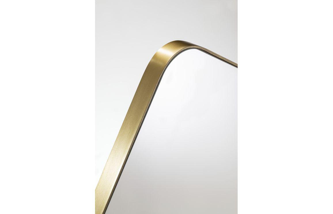 Abode Mayar 450x900mm Tablet LED Mirror - Brushed Brass