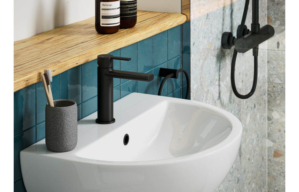 Arlo 550x400mm 1TH Basin & Full Pedestal
