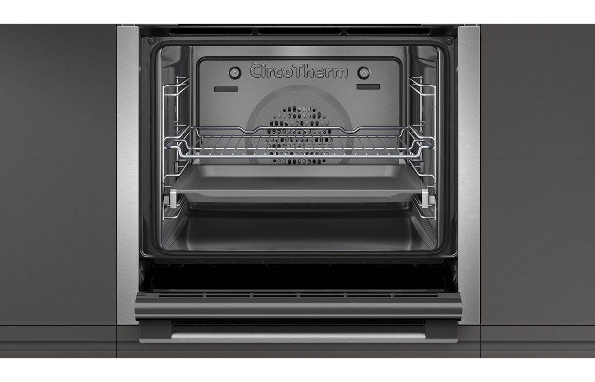 Neff N50 B3AVH4HH0B Single Slide & Hide Electric Oven w/Added Steam - St/Steel