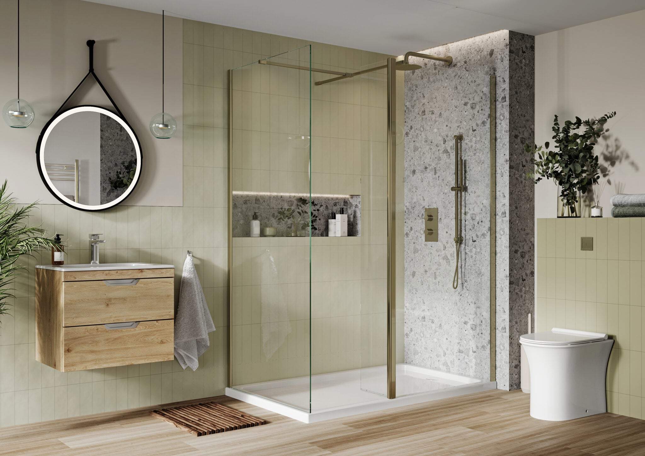 S8 Wetroom Panel