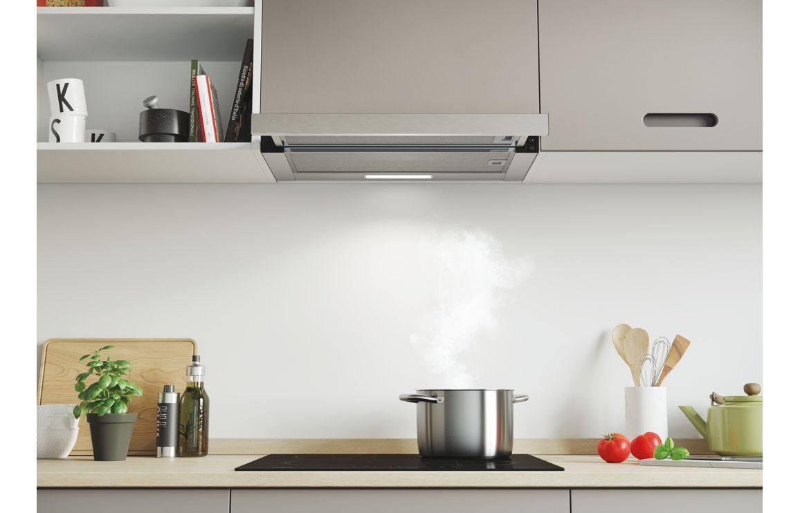 Candy CBT625/2X/1/UK 60cm Telescopic Hood - St/Steel