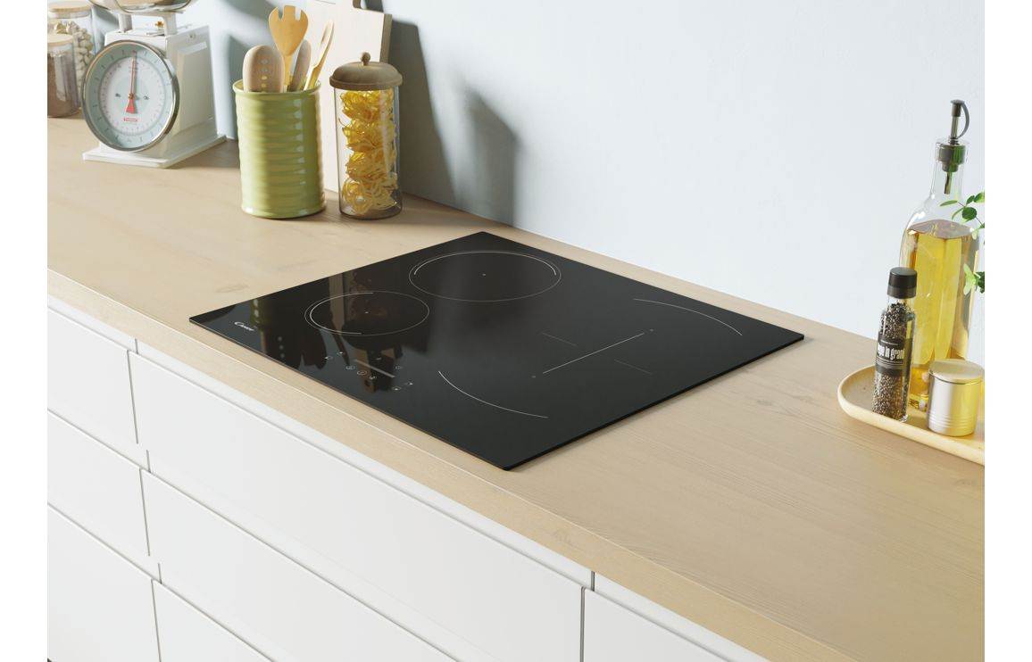Candy CTP64SC/E1 60cm Induction Hob - Black Glass