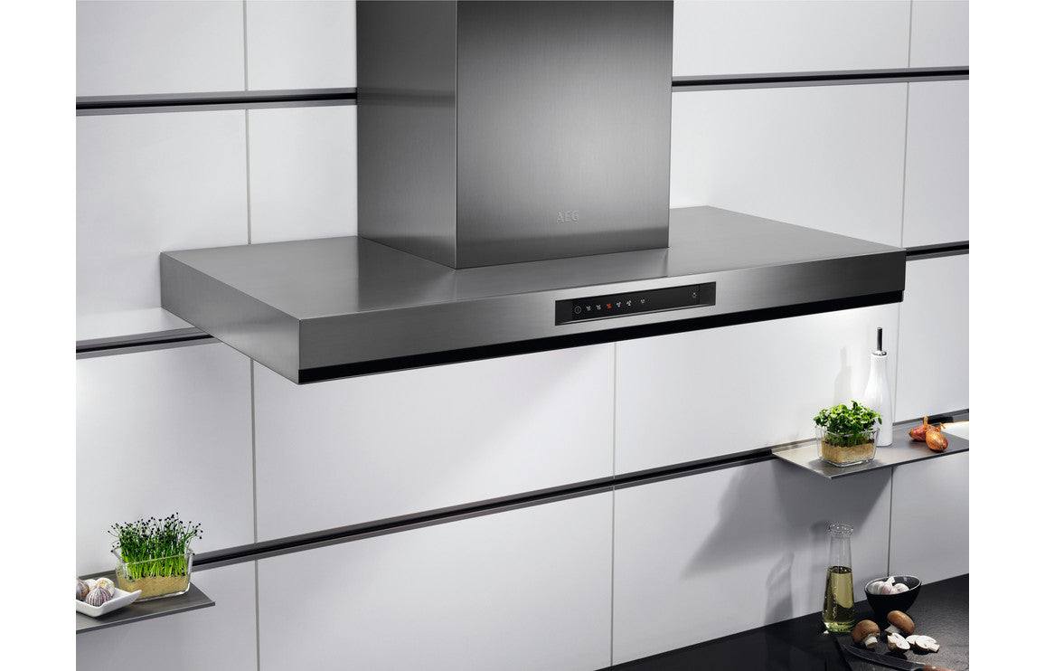 AEG DBK6980HG 90cm Box Design Chimney Hood - St/Steel