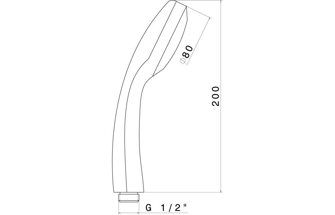 Vema Round Handheld Showerhead