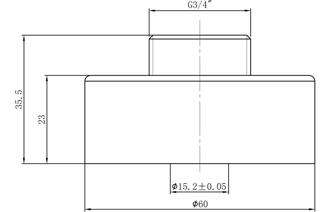 Exposed Shower Valve Fast Fitting Kit Round (Pair)