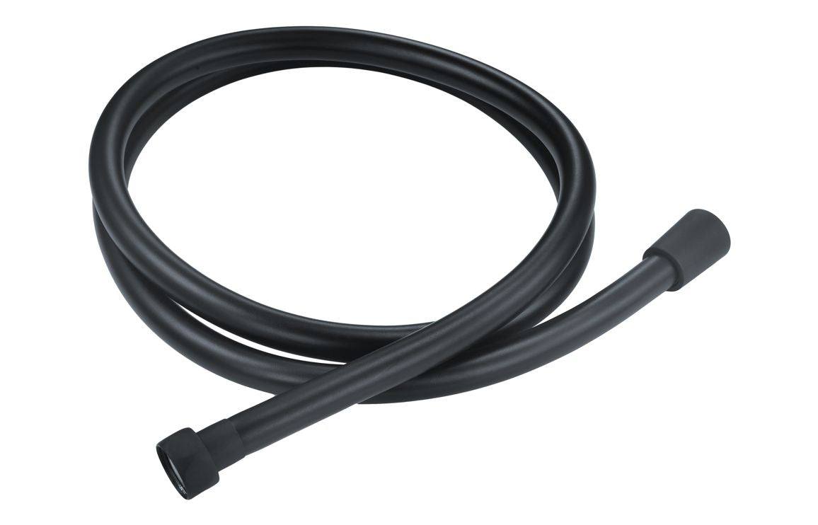 1.5m Easy Clean PVC Shower Hose - Black