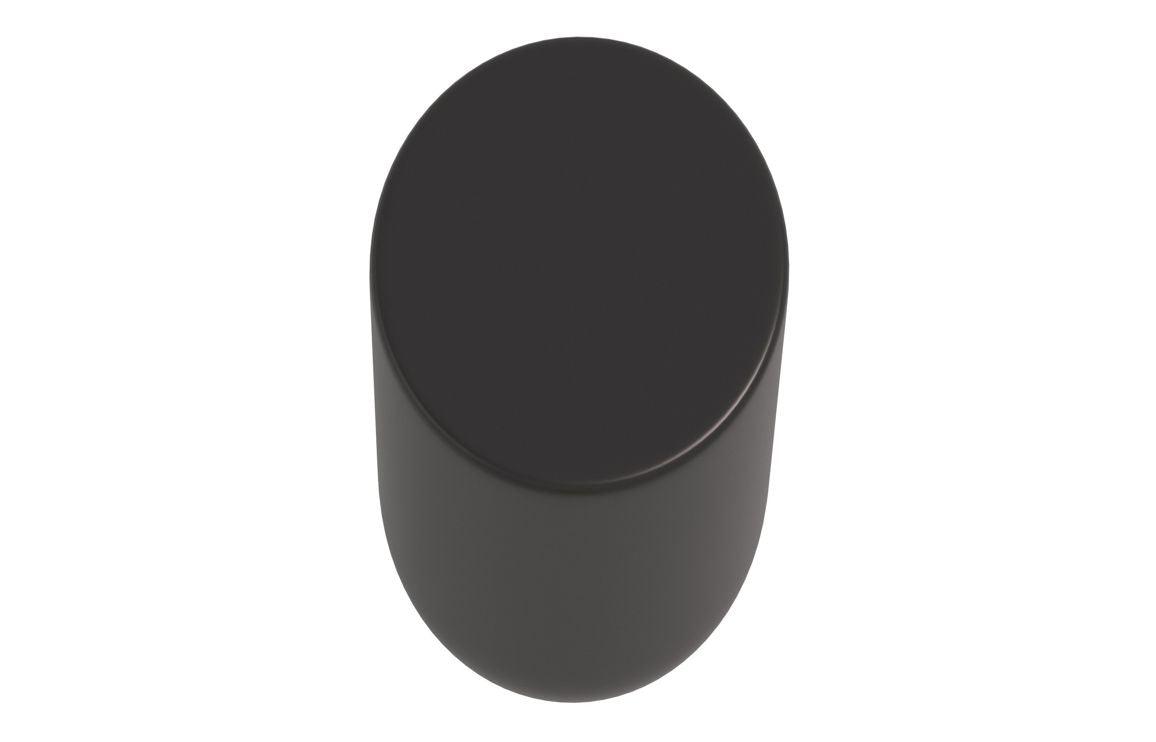 Matt Black Door Knob (Single)