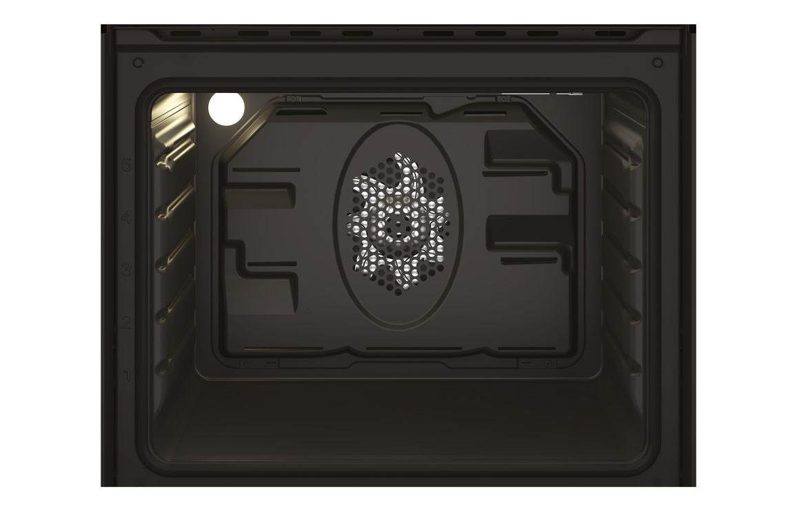 Indesit DII 10D B Double Electric Oven - Black