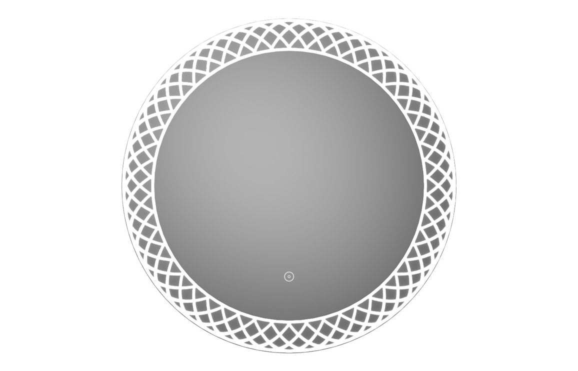 Toya 1000x1000mm Round LED Mirror