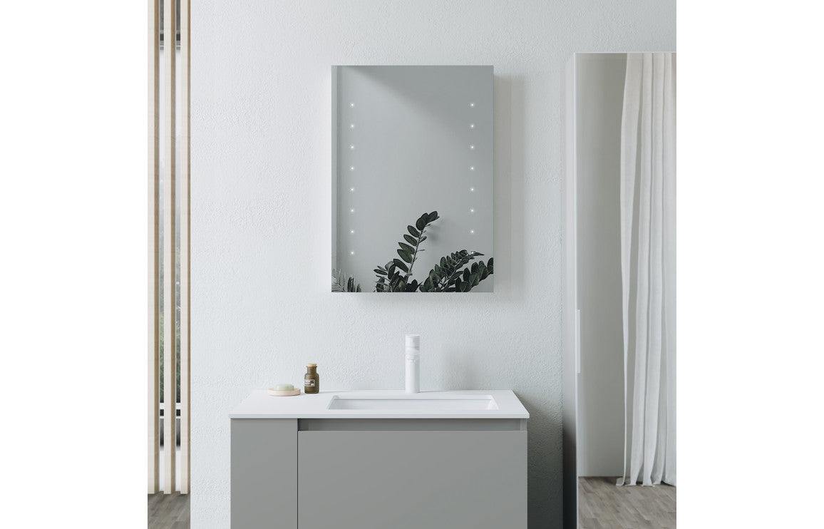 Finlo 400x600mm Rectangle Battery-Operated LED Mirror