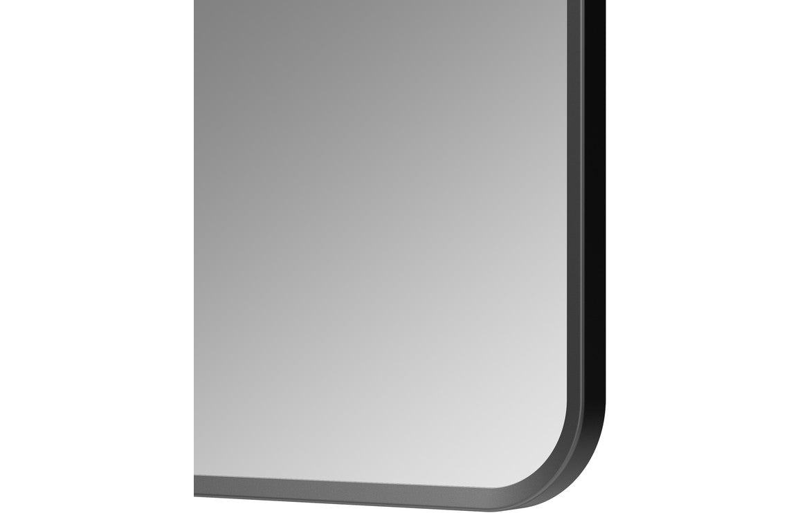 Kenji 600x800mm Rectangle Mirror - Matt Black