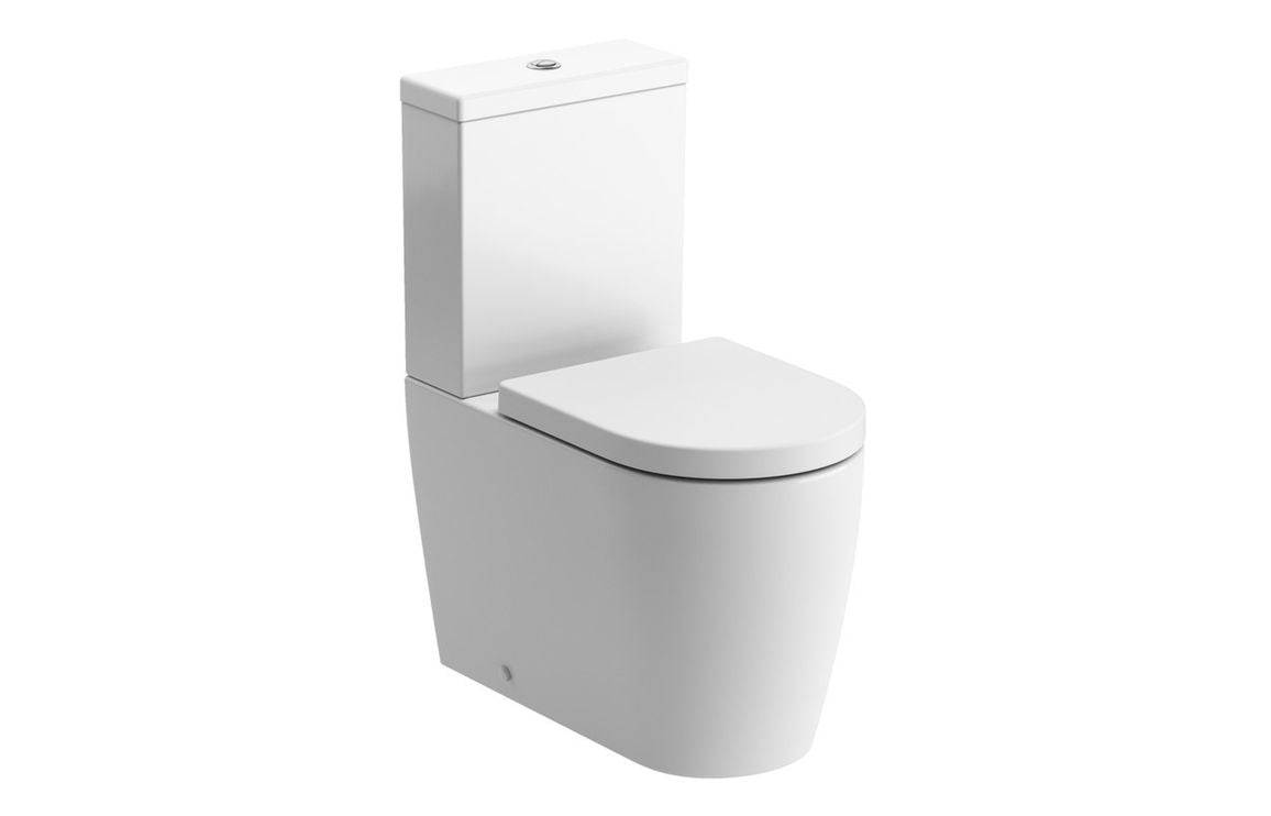 Jimi Close Coupled Fully Shrouded WC & Soft Close Seat