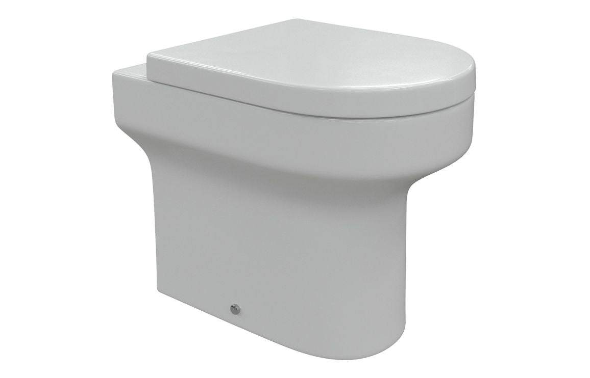 Laurus Rimless Back To Wall WC & Soft Close Seat