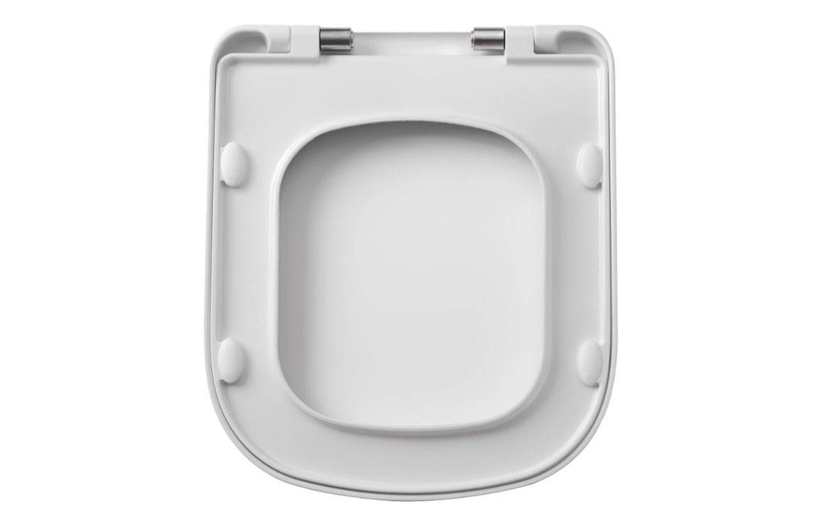 Tilia Square Soft Close Toilet Seat - White