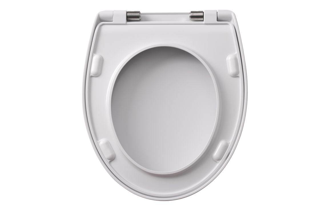Tuscany Soft Close Toilet Seat - White