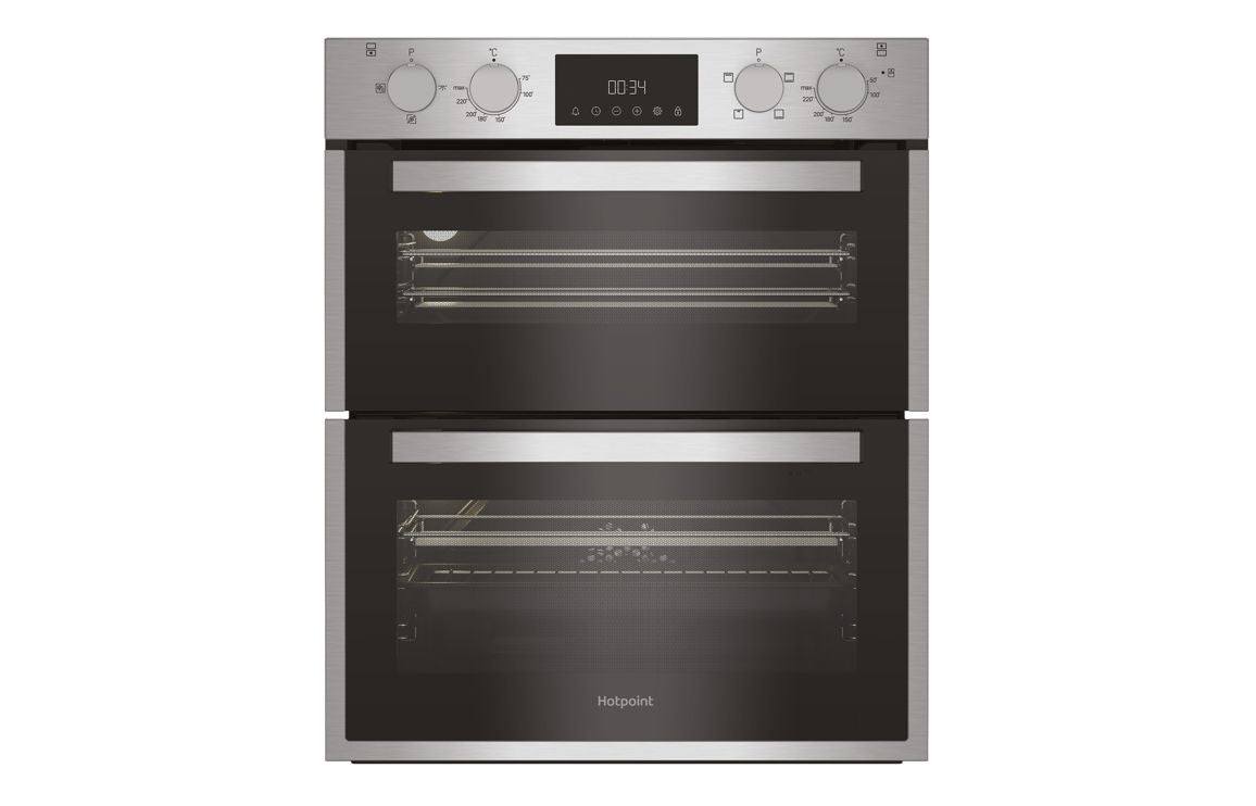 Hotpoint DUH 10D IX Built Under Double Electric Oven - St/Steel