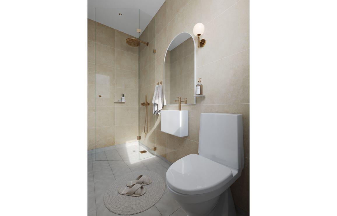 Fibo Scandinavian - Desert Gloss (Tile Effect)