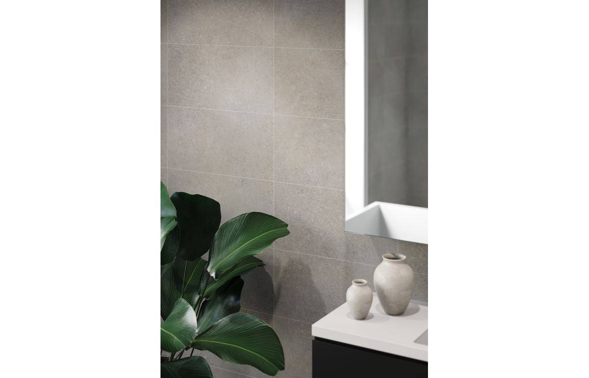 Fibo Scandinavian - Grey Concrete (Tile Effect)