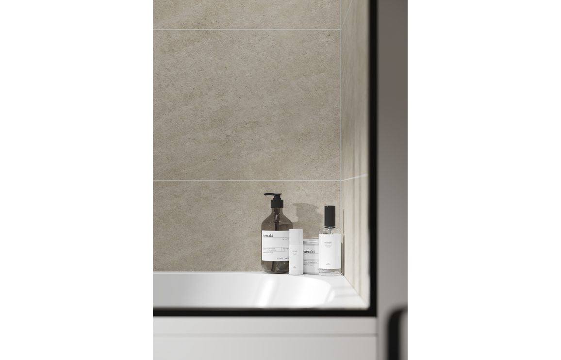 Fibo Scandinavian - Grey Sahara (Tile Effect)