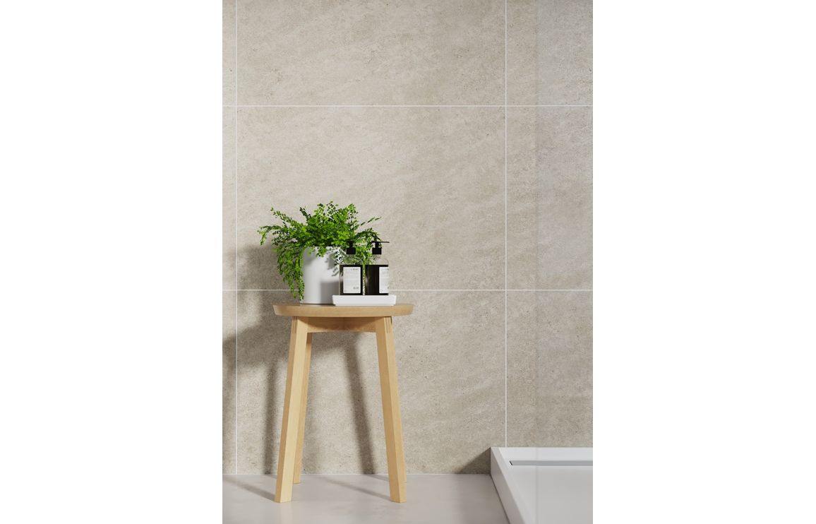 Fibo Scandinavian - Grey Sahara (Tile Effect)