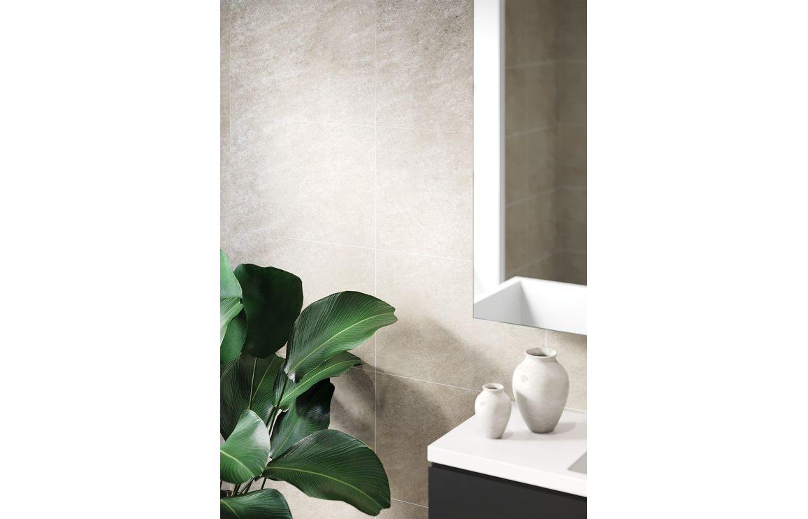 Fibo Scandinavian - Grey Sahara (Tile Effect)