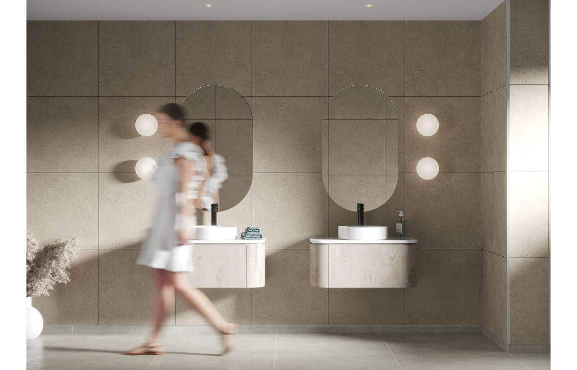 Fibo Scandinavian - Rough Cement Tile Effect