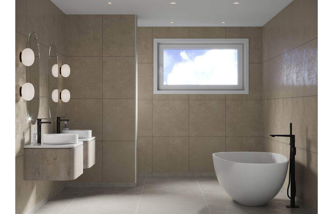 Fibo Scandinavian - Rough Cement Tile Effect