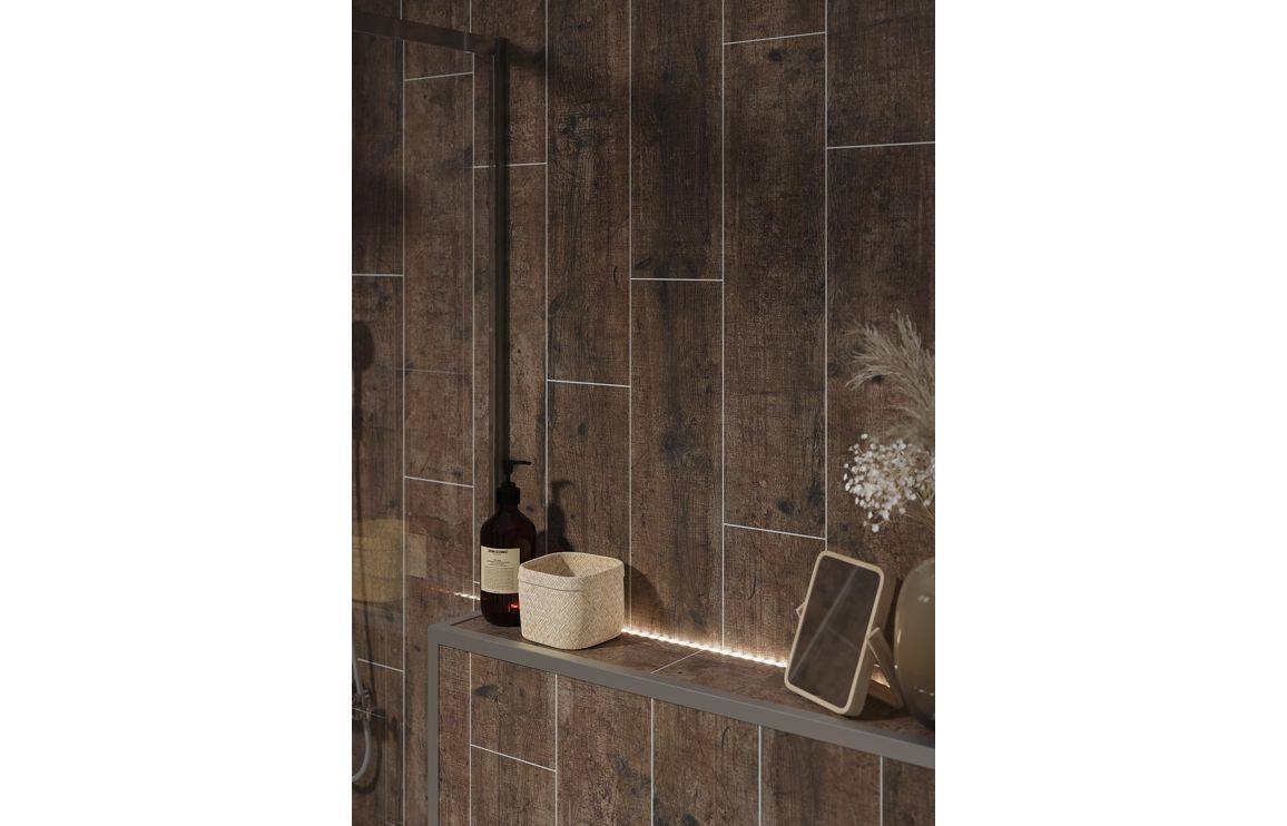 Fibo Scandinavian - Rough Wood Vertical Plank