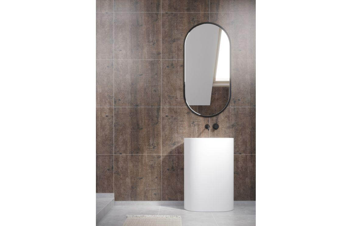 Fibo Scandinavian - Rough Wood Tile Effect