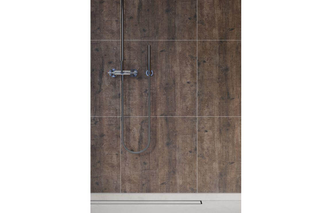 Fibo Scandinavian - Rough Wood Tile Effect