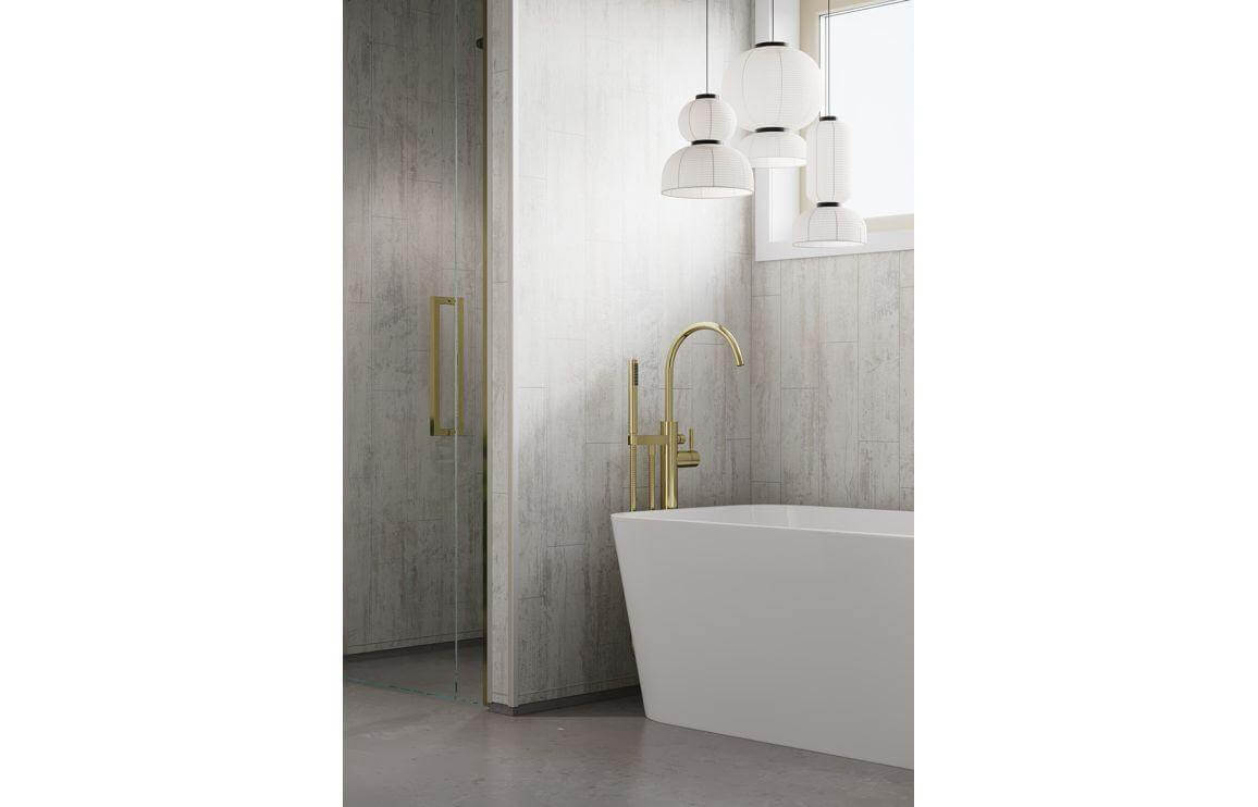 Fibo Scandinavian - Shabby Chic Vertical Plank