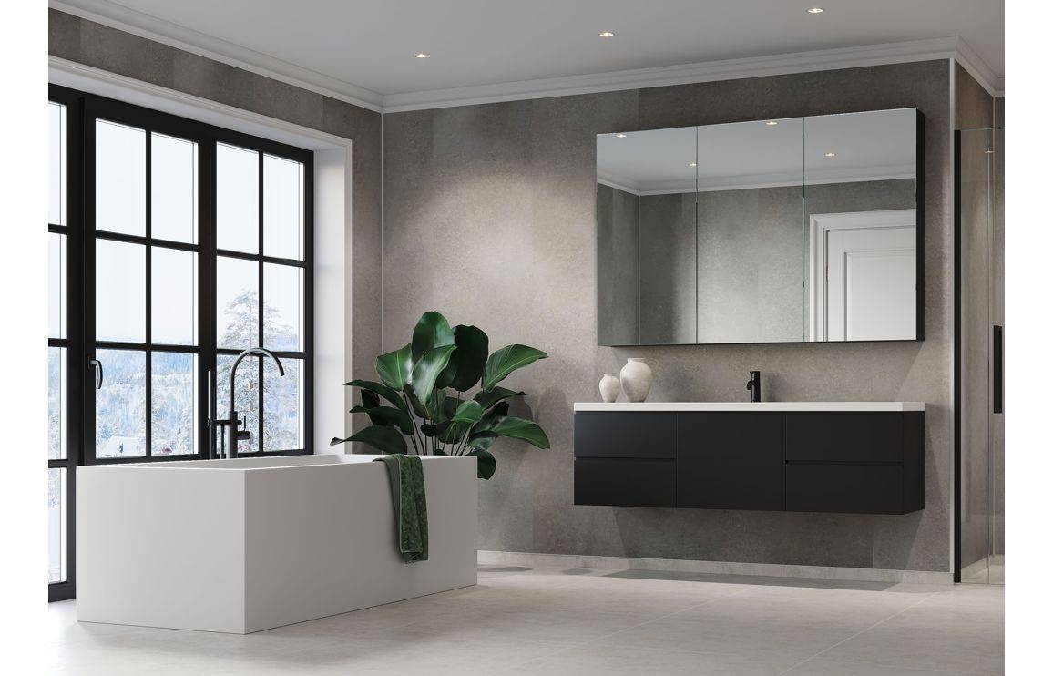 Fibo Signature - Grey Concrete (Plain Panel)