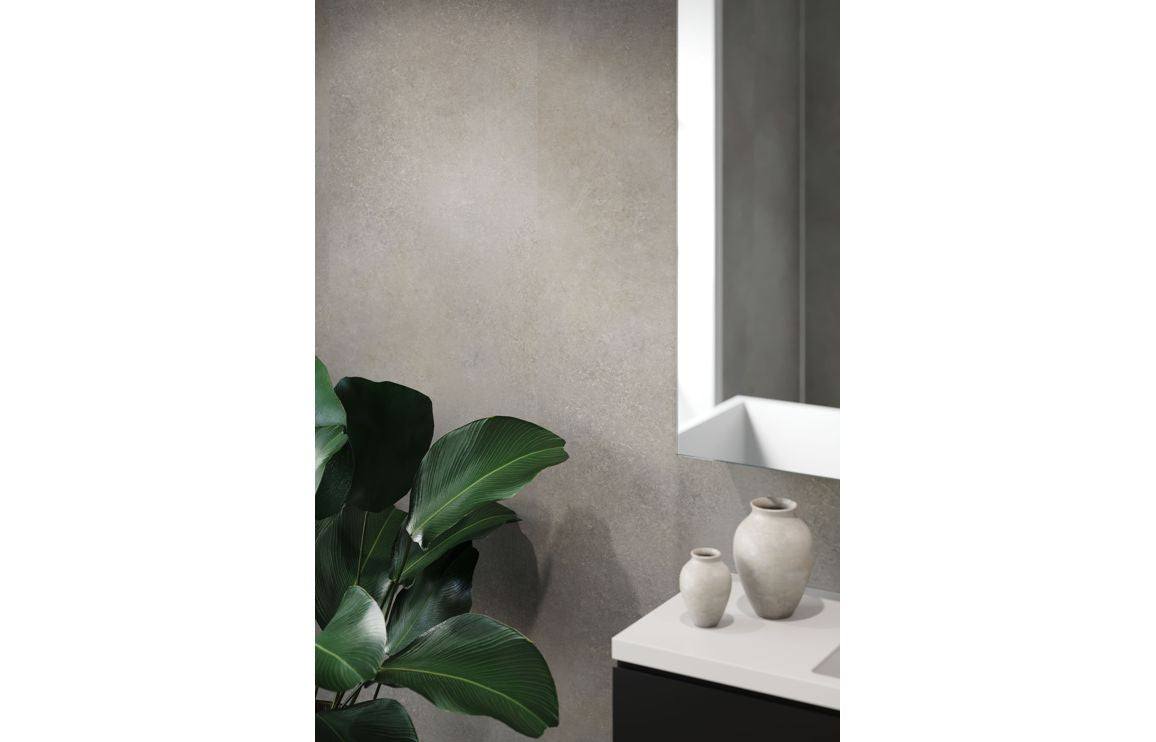 Fibo Signature - Grey Concrete (Plain Panel)