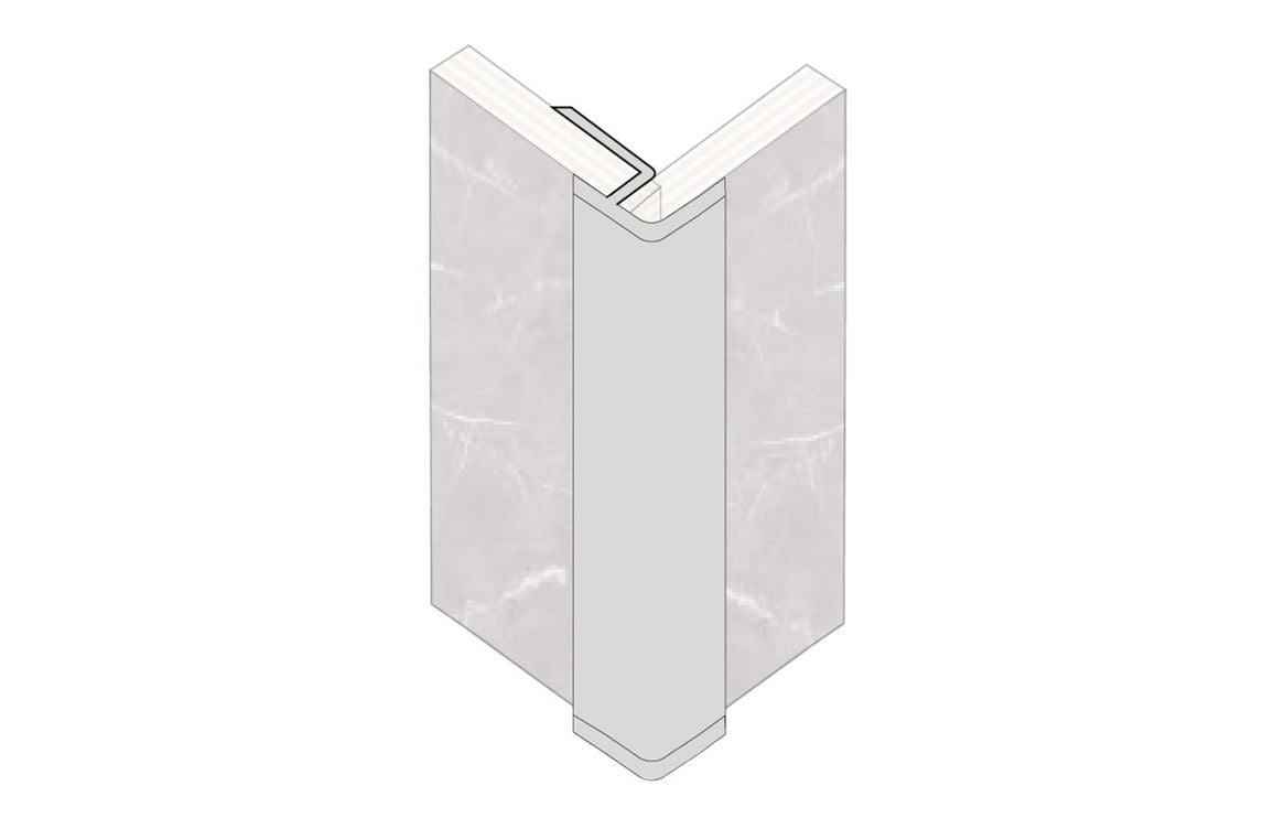 Fibo Square External Profile 2.4m