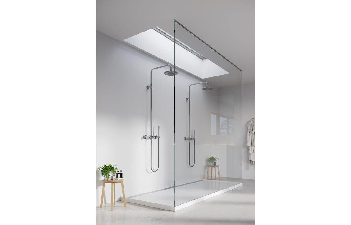 Fibo Timeless - Crystal White - Silk (Plain Panel)