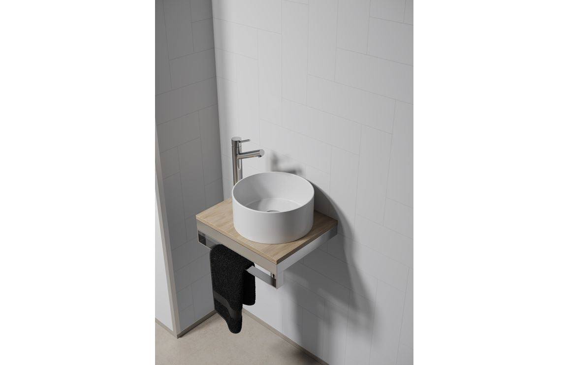 Fibo Urban - Denver White (Straight Herringbone)