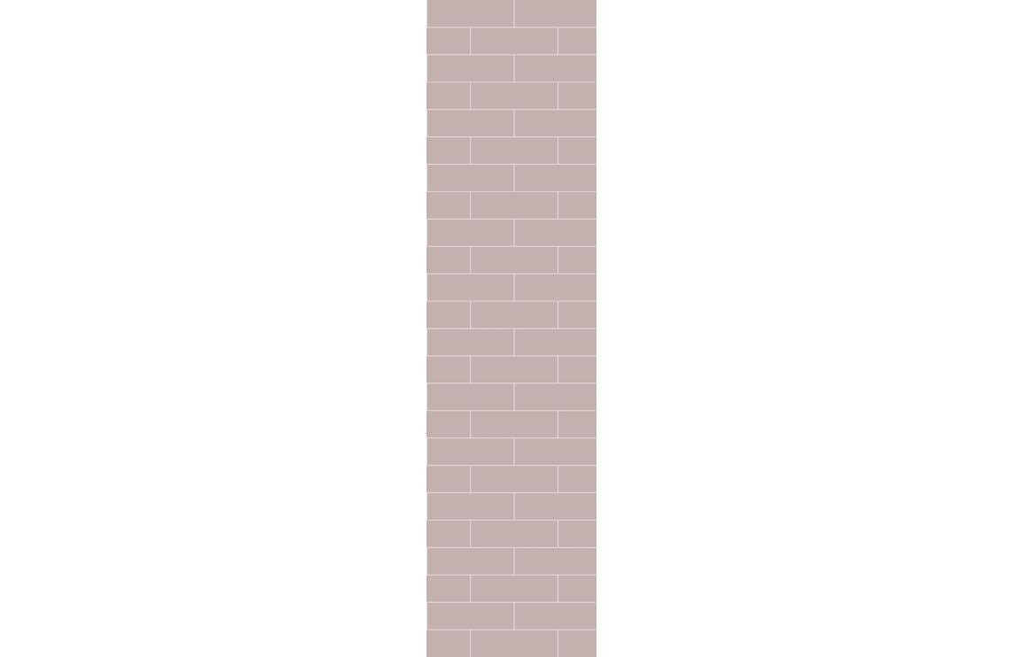 Fibo Urban - Dusky Pink (Metro Brick)