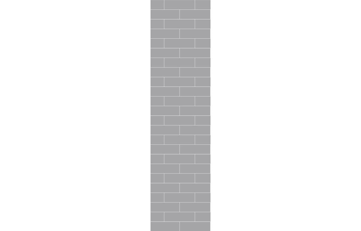 Fibo Urban - Medium Grey (Metro Brick)