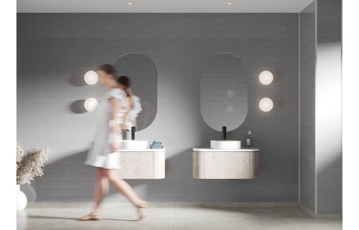 Fibo Urban - Medium Grey (Metro Brick)