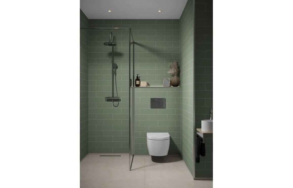 Olive Green Metro Brick Wall Panels