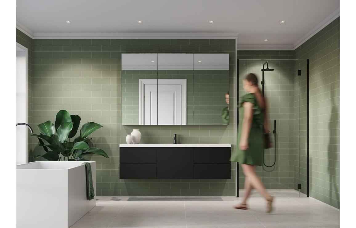 Olive Green Metro Brick Wall Panels