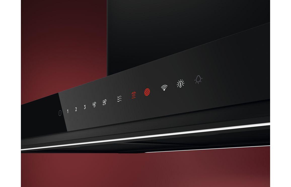 AEG GI87D91CB 90cm Box Island Hood - Black