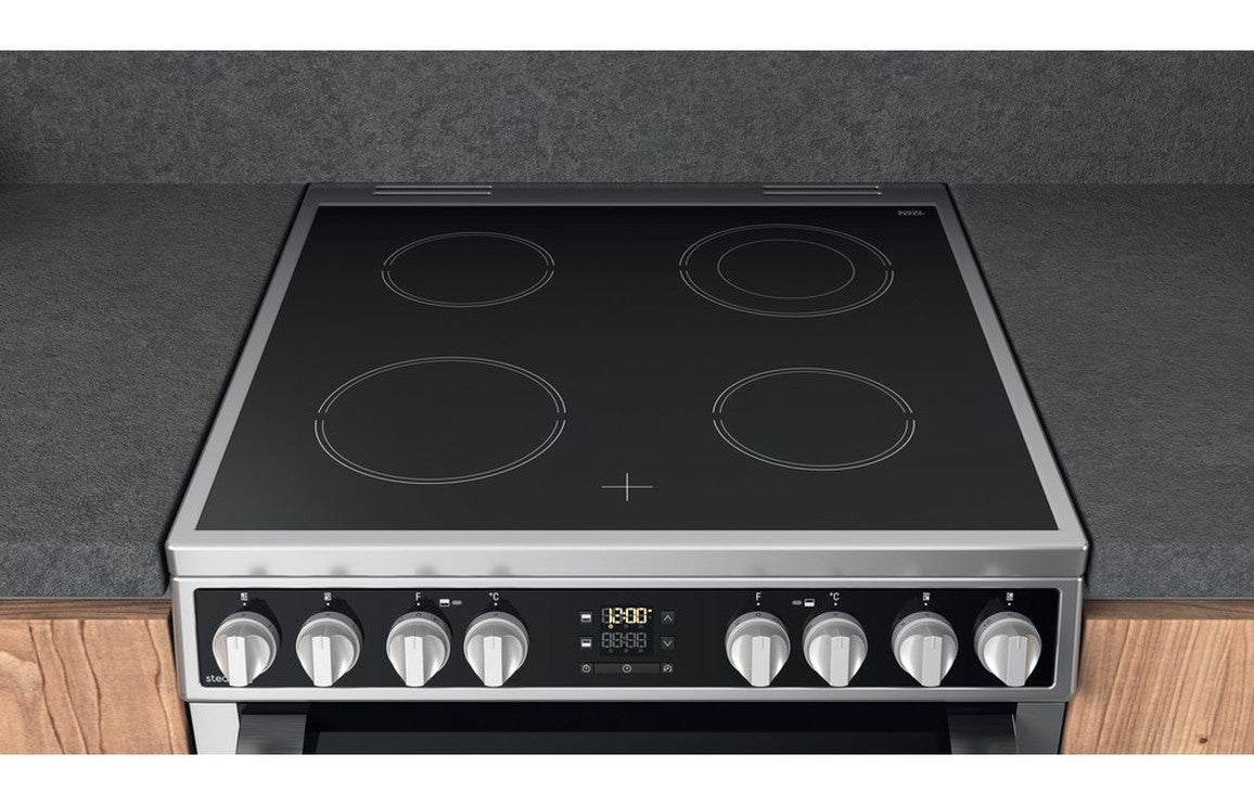 Hotpoint HDM67V8D2CX/UK Electric Cooker - St/Steel