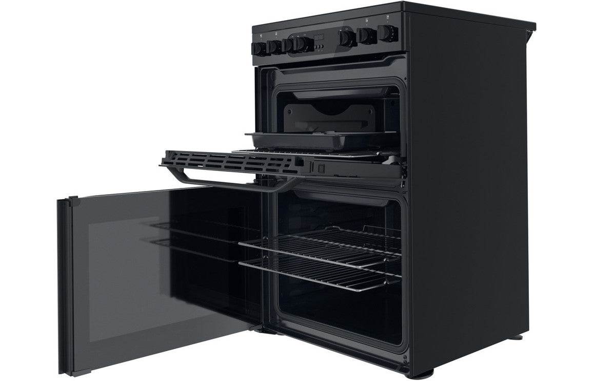 Hotpoint HDM67V9CMB/UK Electric Cooker - Black