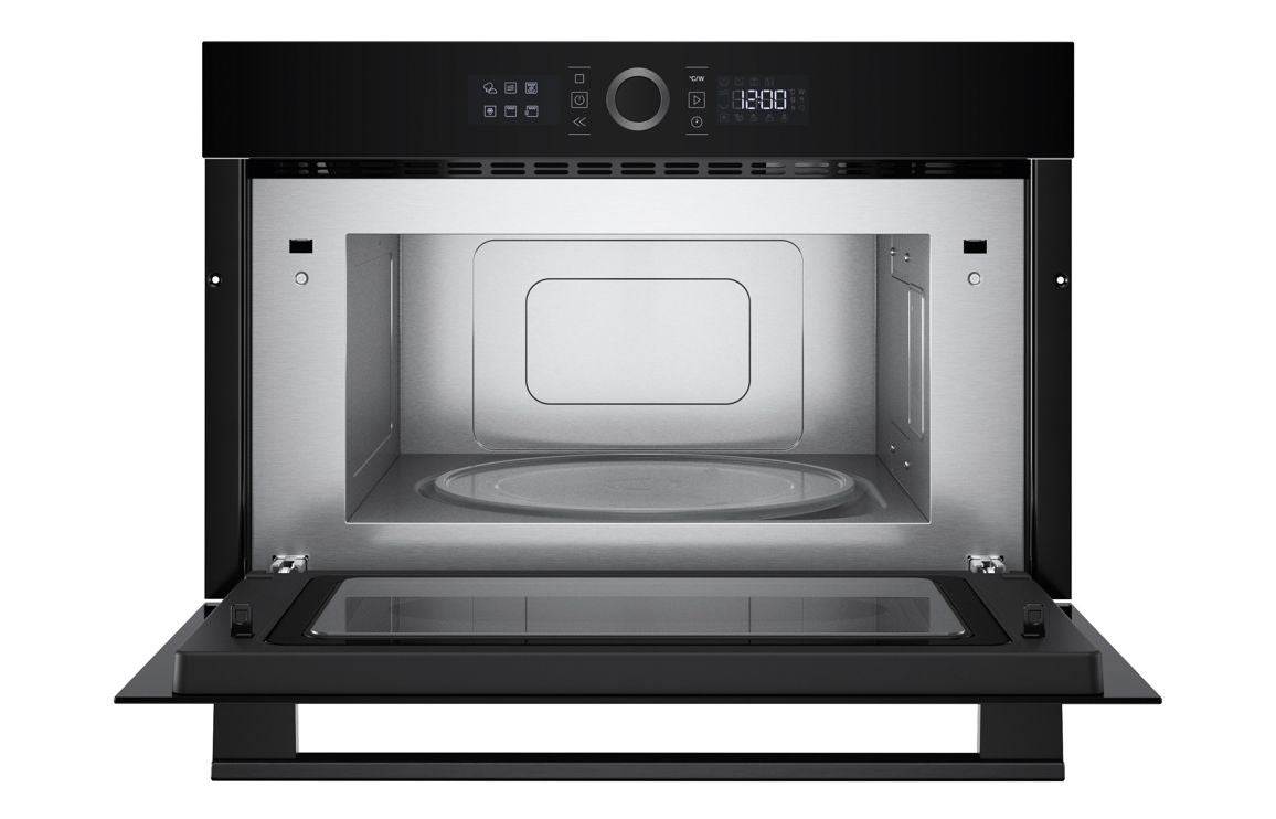 Hotpoint HMD44MBUK B/I 1000W Microwave & Grill - Black