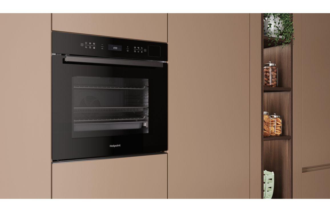 Hotpoint Class 6 HOI6A8PT1SBUK Single Pyrolytic Oven - Black