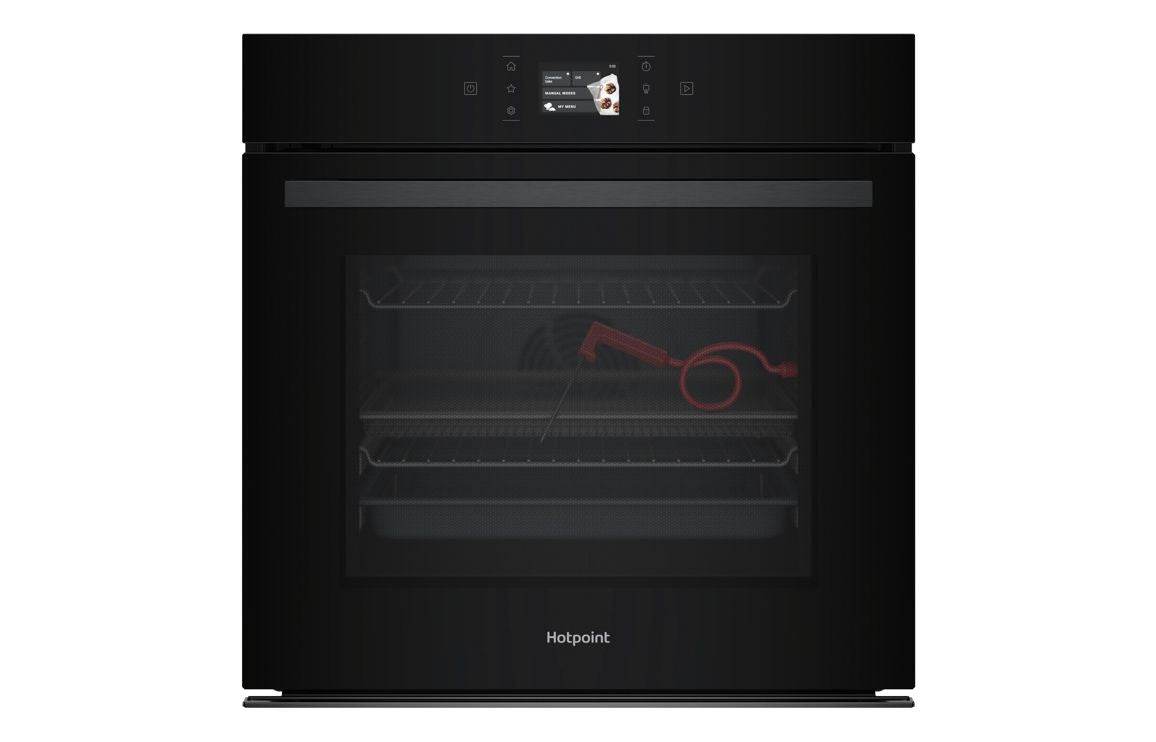 Hotpoint Class 9 HOI98FPT2SBUK Single Pyrolytic Oven - Black