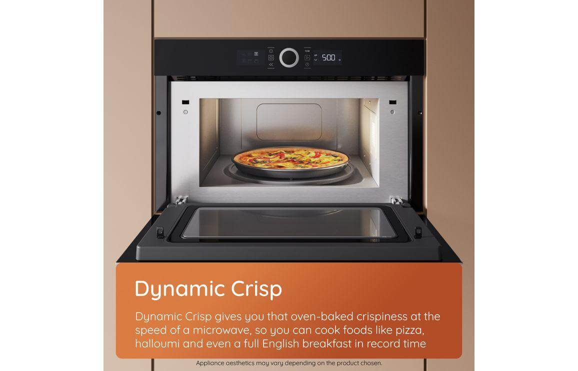 Hotpoint HCW9OWPHTSBUK 950W Built-In Combination Microwave