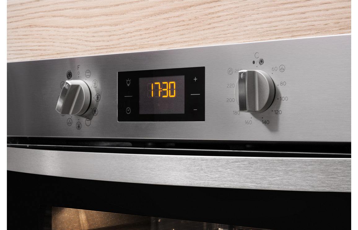 Indesit IFW 3841 P IX UK Single Pyrolytic Oven - St/Steel