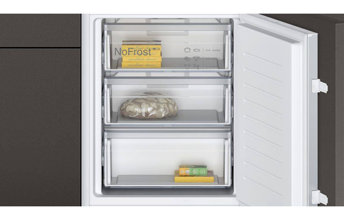 Neff N30 KI7861SE0G B/I Frost Free 60/40 Fridge Freezer (Sliding Hinge)
